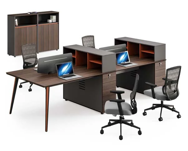 Workstation LA-621A+621B – 3080 mm (Dark walnut (M045))