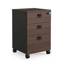 Mobile pedestal LA-649 – 400 mm (Dark walnut (M045))