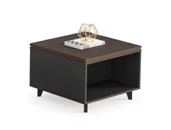 Table basse LA-651 – 600 mm (Noyer foncé (M045))