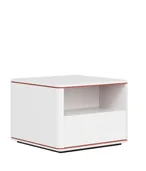 Table basse LC-951 – 600 mm (Blanc ivoire)