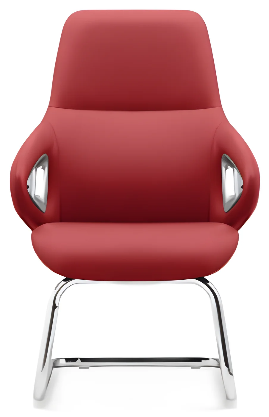 [AMBITION-AM-2502C] Visitor chair AM 2502C – cantilever base, PU leather