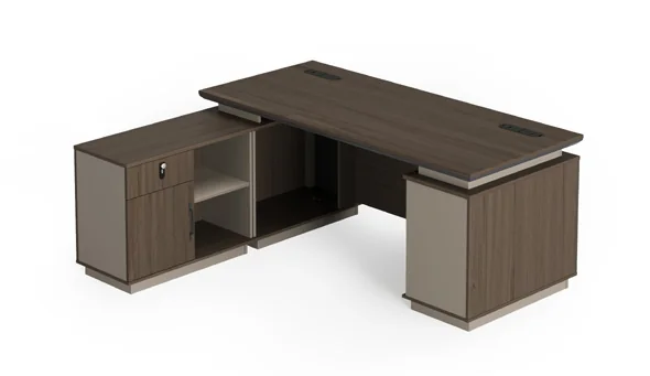 Manager desk LB-805-18 – 1800 mm (Bois foncé (M047))