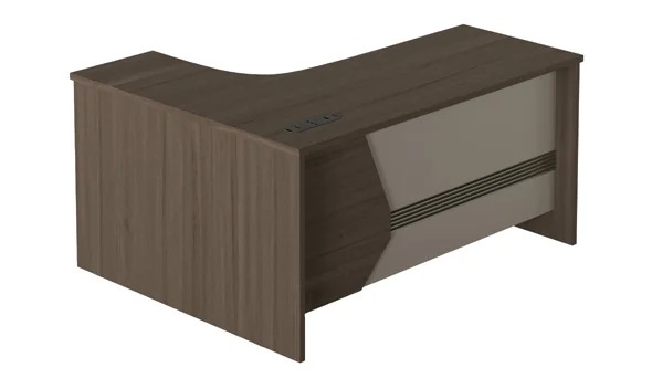 Manager desk LB-806-16 – 1600 mm (Bois foncé (M047))