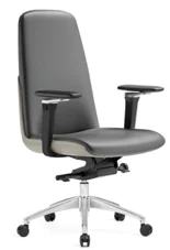 [AMBITION-AM-2508B] Fauteuil de direction AM 2508B – dossier moyen, cuir PU