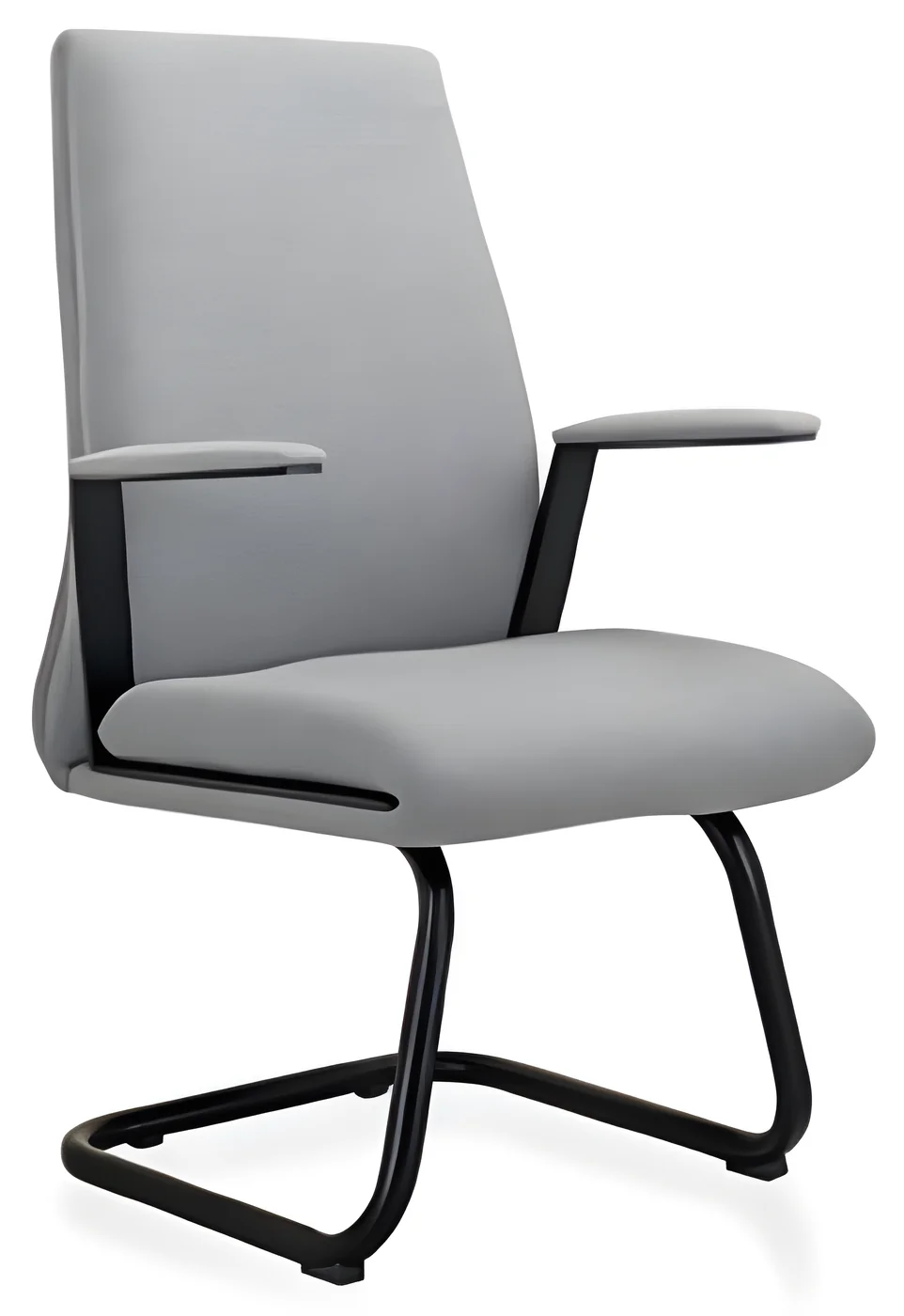 Visitor chair AM 2503C – cantilever base, fabric
