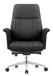 [AMBITION-AM-2509B] Fauteuil de direction AM 2509B – dossier moyen, cuir PU
