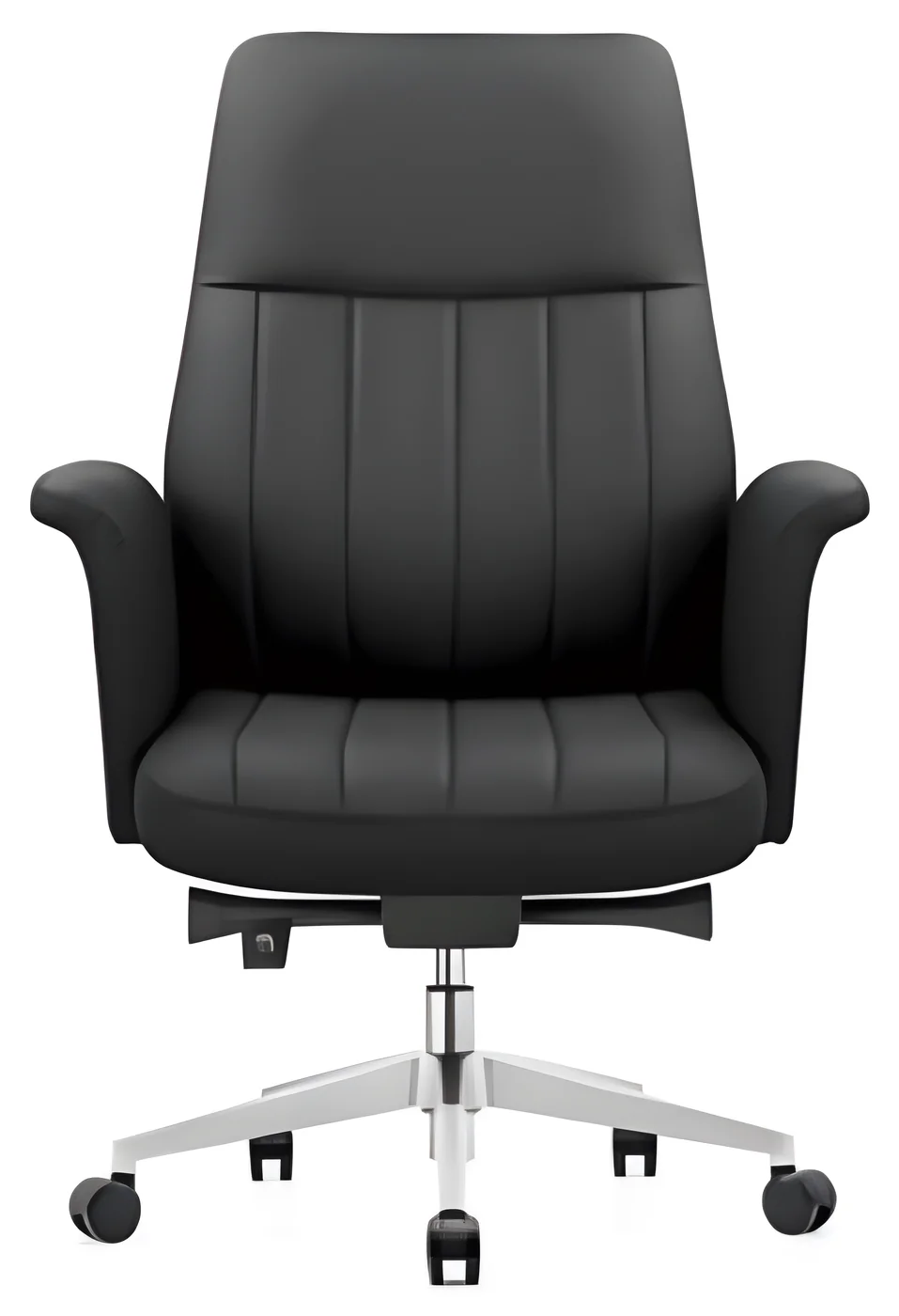 [AMBITION-AM-2509B] Fauteuil de direction AM 2509B – dossier moyen, cuir PU