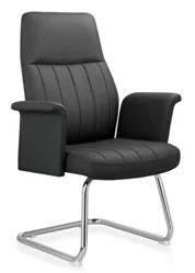 [AMBITION-AM-2509C] Visitor chair AM 2509C – cantilever base, PU leather
