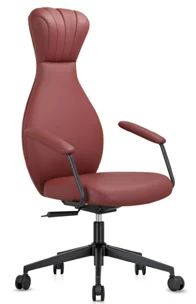 [AMBITION-AM-2515A] Fauteuil de direction AM 2515A – dossier haut, cuir PU, têtière intégrée