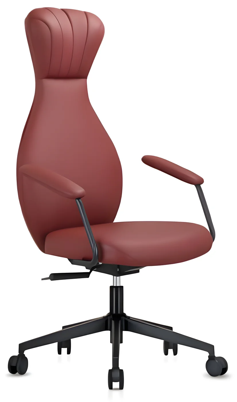 [AMBITION-AM-2515A] Fauteuil de direction AM 2515A – dossier haut, cuir PU, têtière intégrée