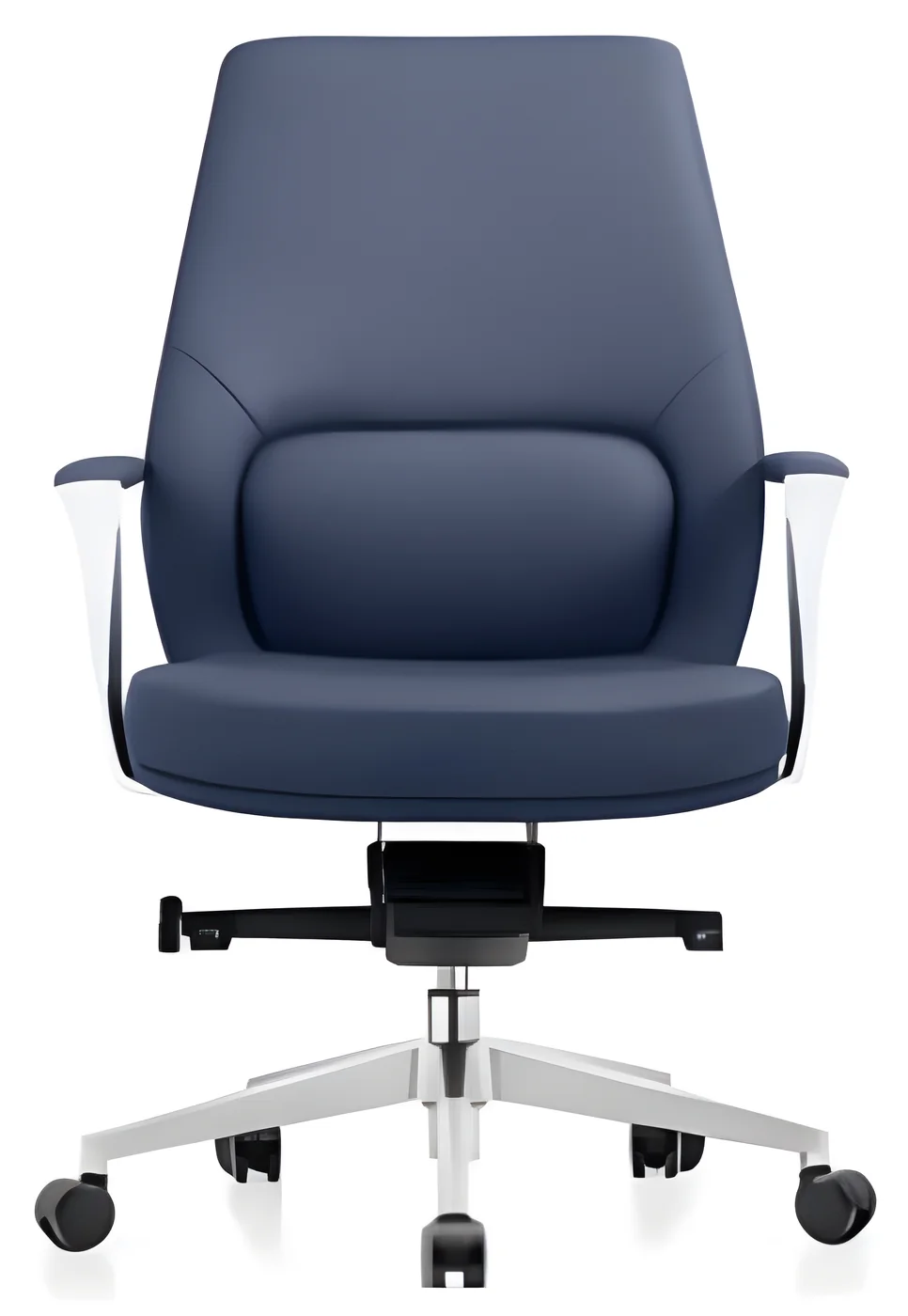 [AMBITION-AM-2305B] Fauteuil de direction AM 2305B – dossier moyen, cuir PU
