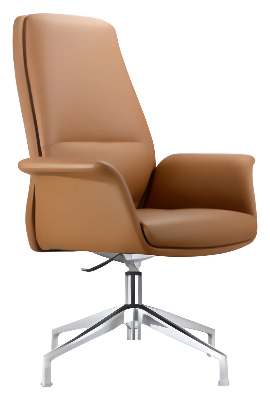 Conference chair AM 2015E – 4-star base, PU leather