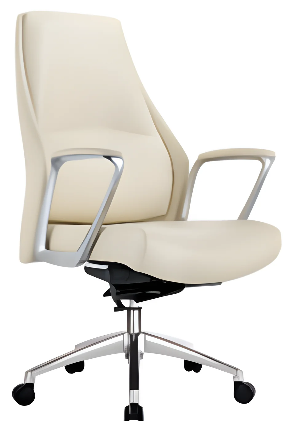 Medium back executive chair AM 1902B – PU leather