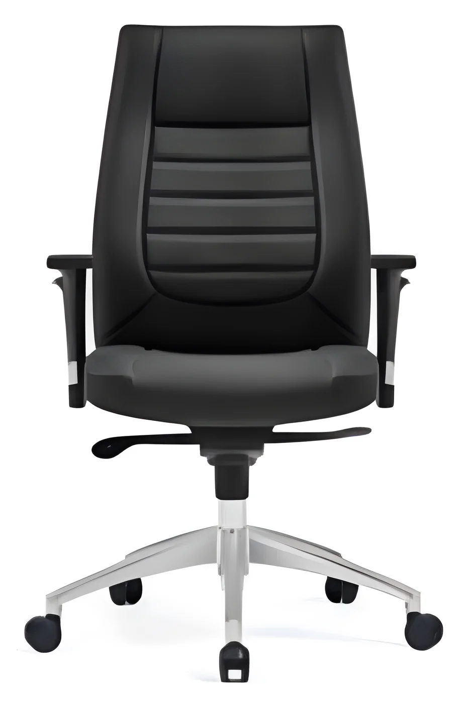 [AMBITION-AM-1809B] Fauteuil de direction AM 1809B – dossier moyen, cuir PU