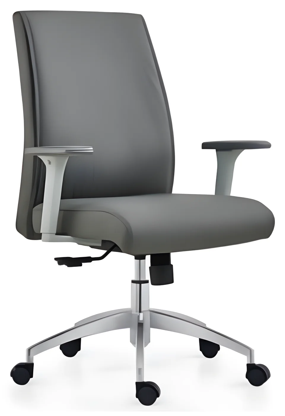 [AMBITION-AM-2301B] Medium back executive chair AM 2301B – PU leather