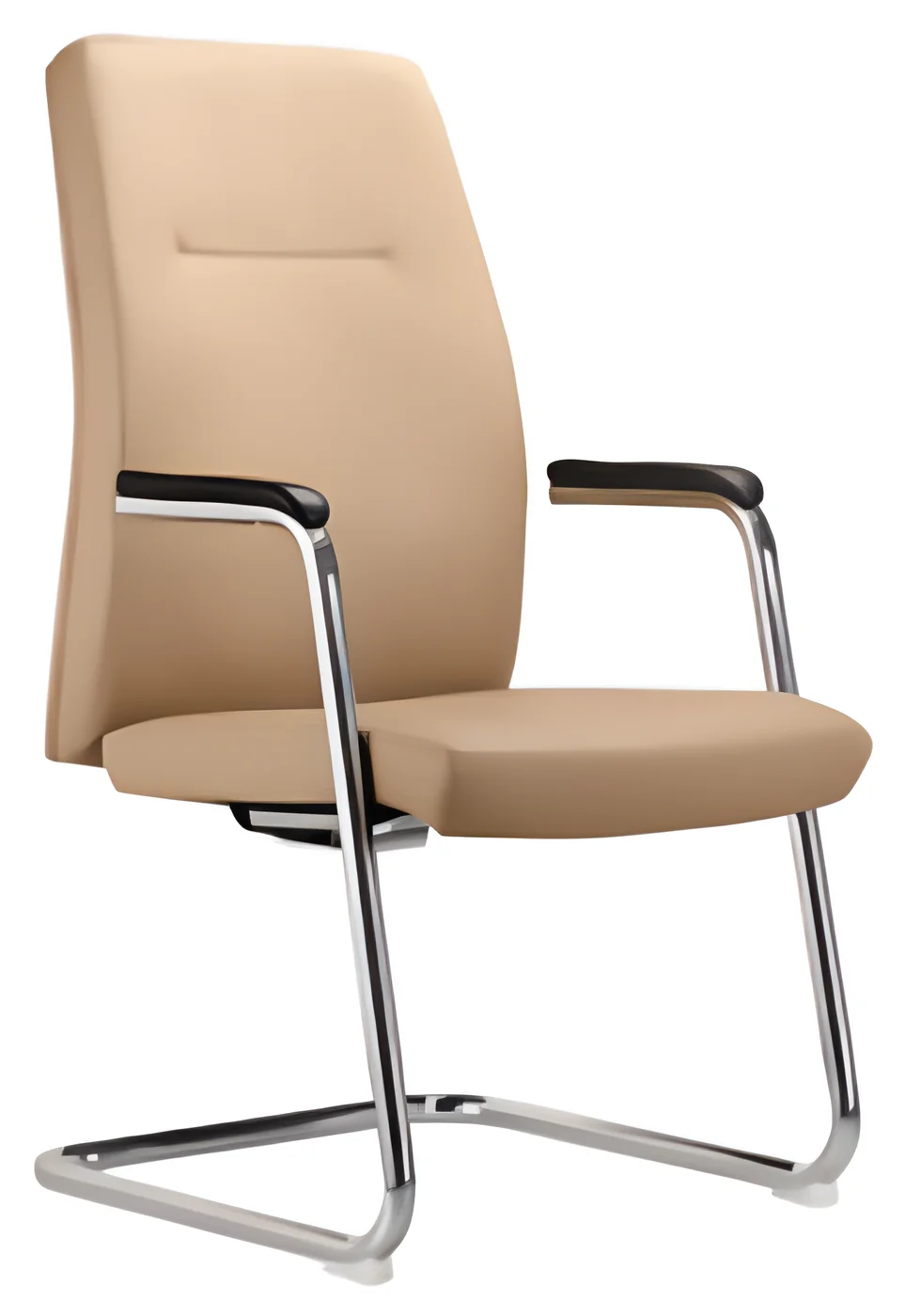 [AMBITION-AM-2021C] Visitor chair AM 2021C – cantilever base, PU leather