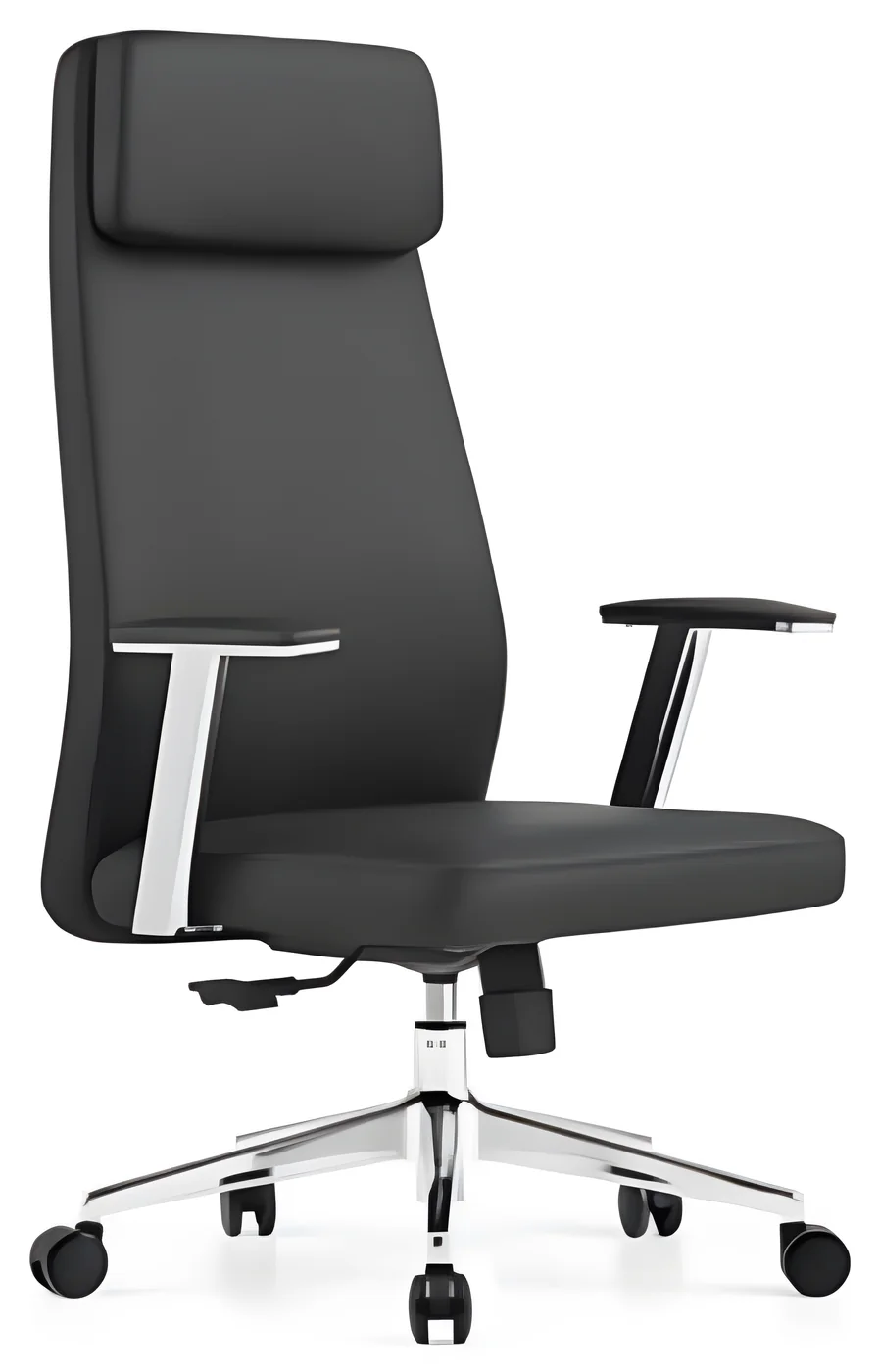 [AMBITION-AM-2413A] High back executive chair AM 2413A – PU leather, integrated headrest