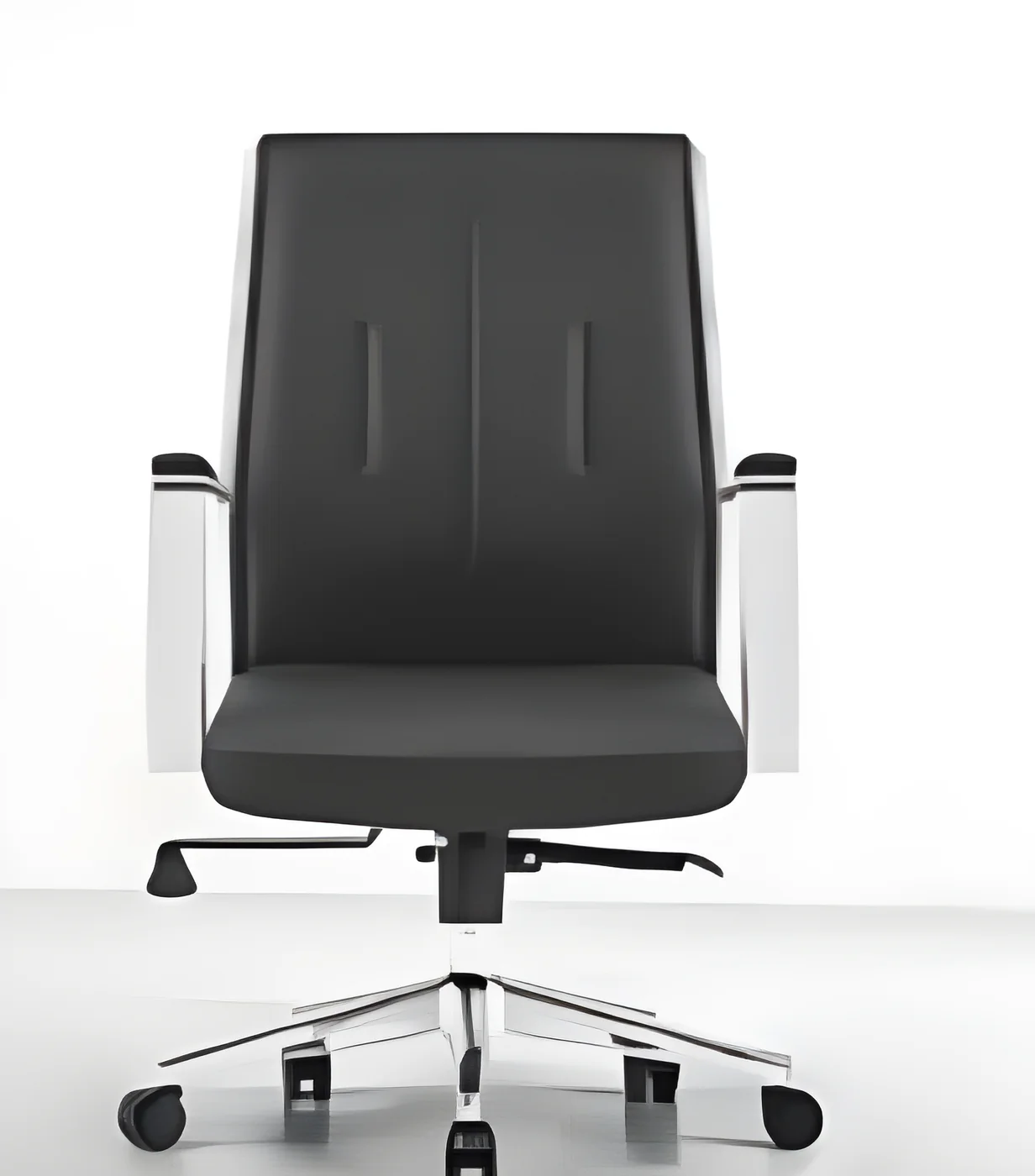 [AMBITION-AMT-01B] Medium back executive chair AMT 01B – PU leather