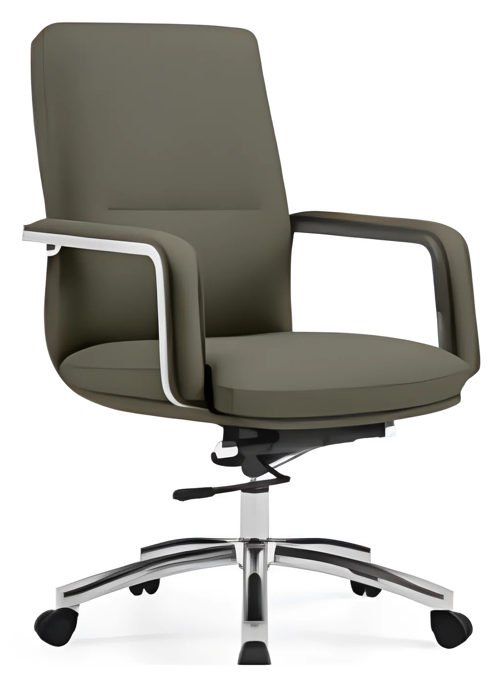 [AMBITION-AM-2316B] Medium back executive chair AM 2316B – PU leather