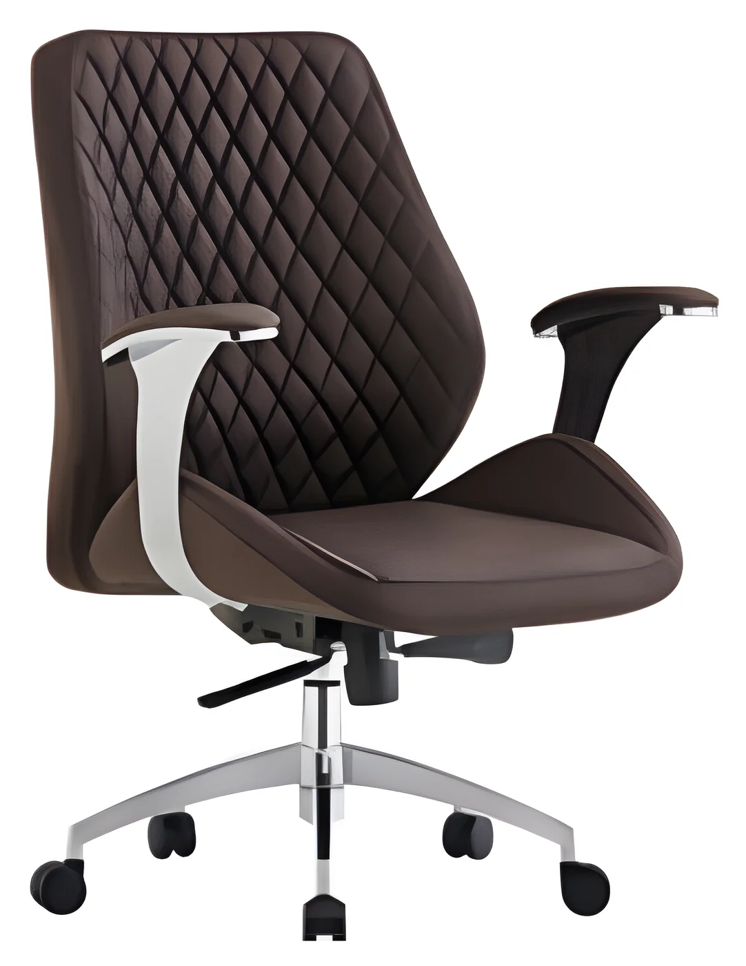 Medium back executive chair AM 1603B – PU leather