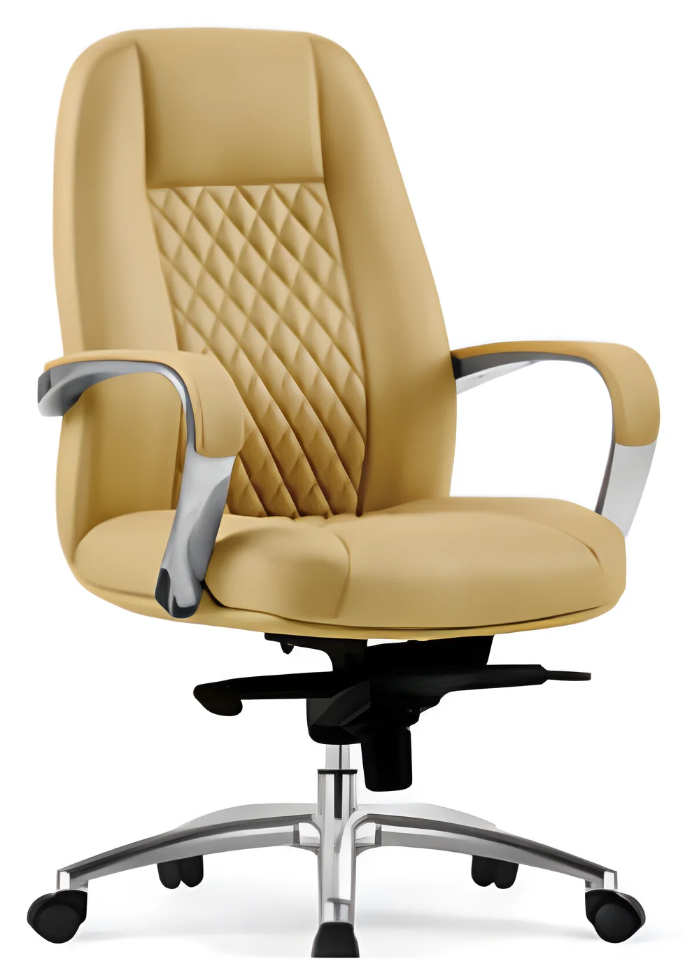 Medium back executive chair AM 1712B – PU leather