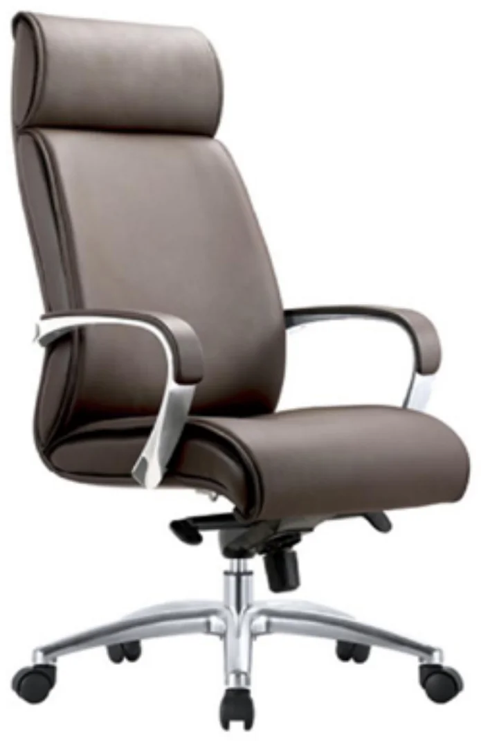 [AMBITION-AM-1716A] Fauteuil de direction AM 1716A – dossier haut, cuir PU, têtière intégrée