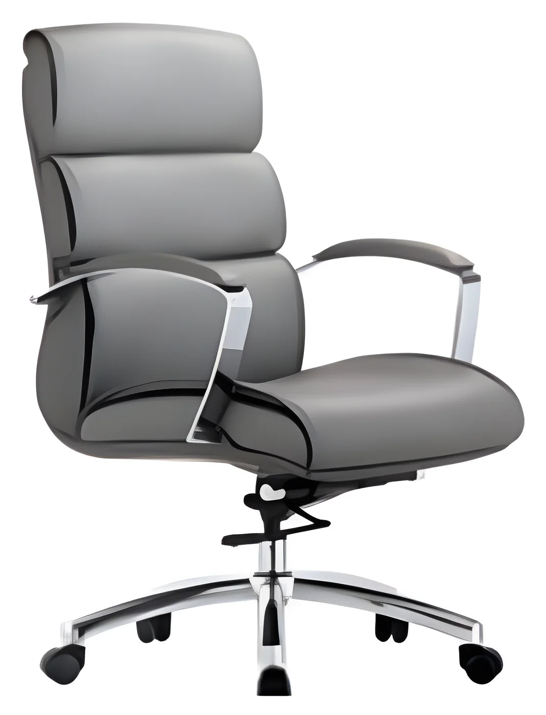 [AMBITION-AM-2020B] Fauteuil de direction AM 2020B – dossier moyen, cuir PU