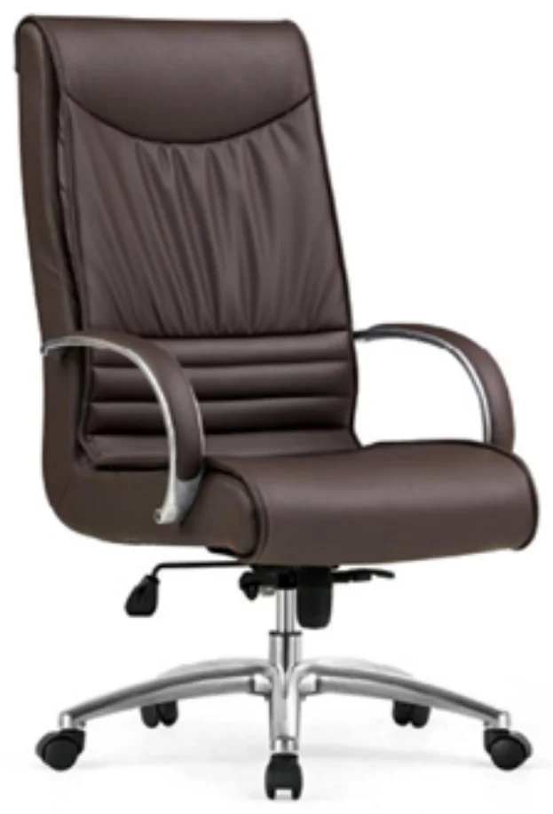 [AMBITION-AM-6048A] Fauteuil de direction AM 6048A – dossier haut, cuir PU