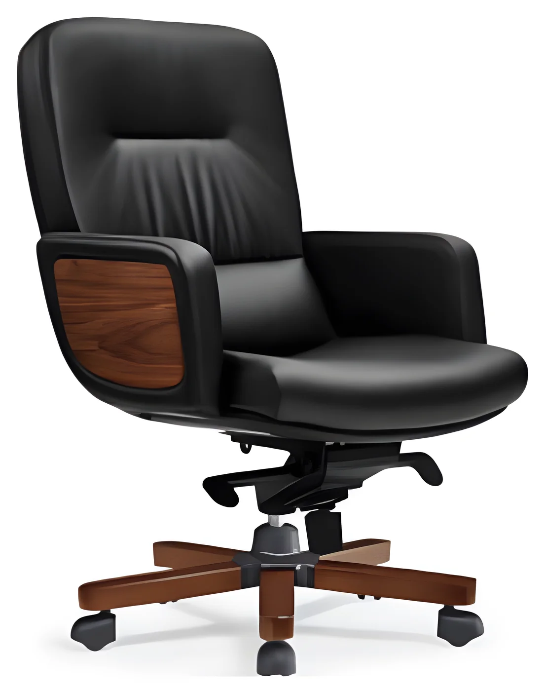 Medium back executive chair AM 181B – PU leather