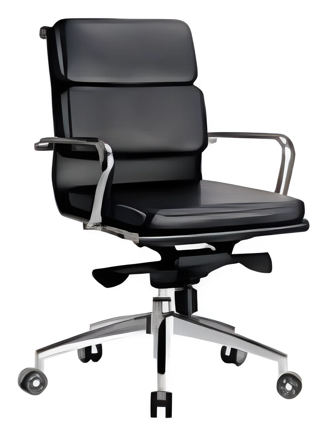 Medium back executive chair AM-13-09B – PU leather
