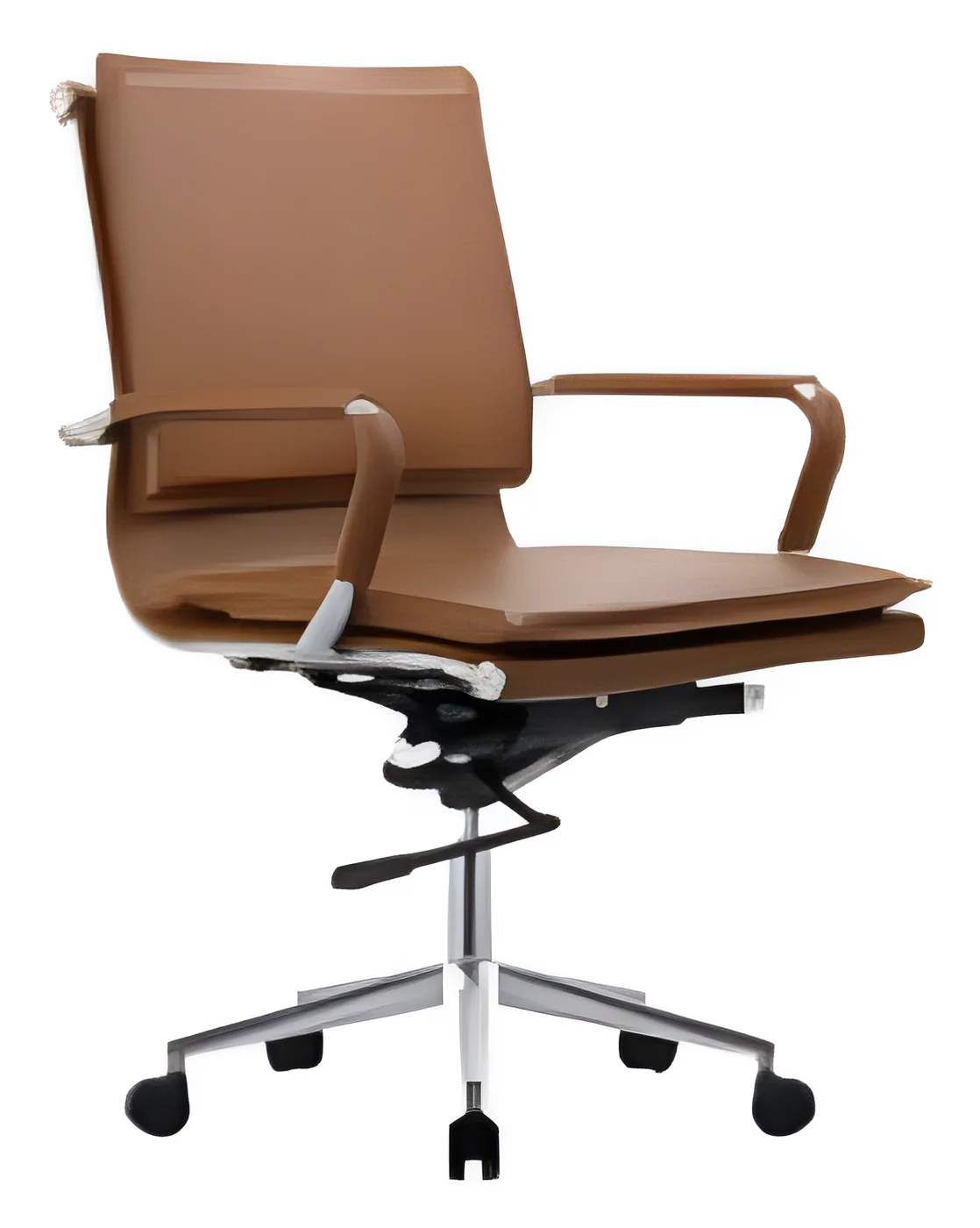 [AMBITION-AM-13-07B] Fauteuil de direction AM-13-07B – dossier moyen, cuir PU
