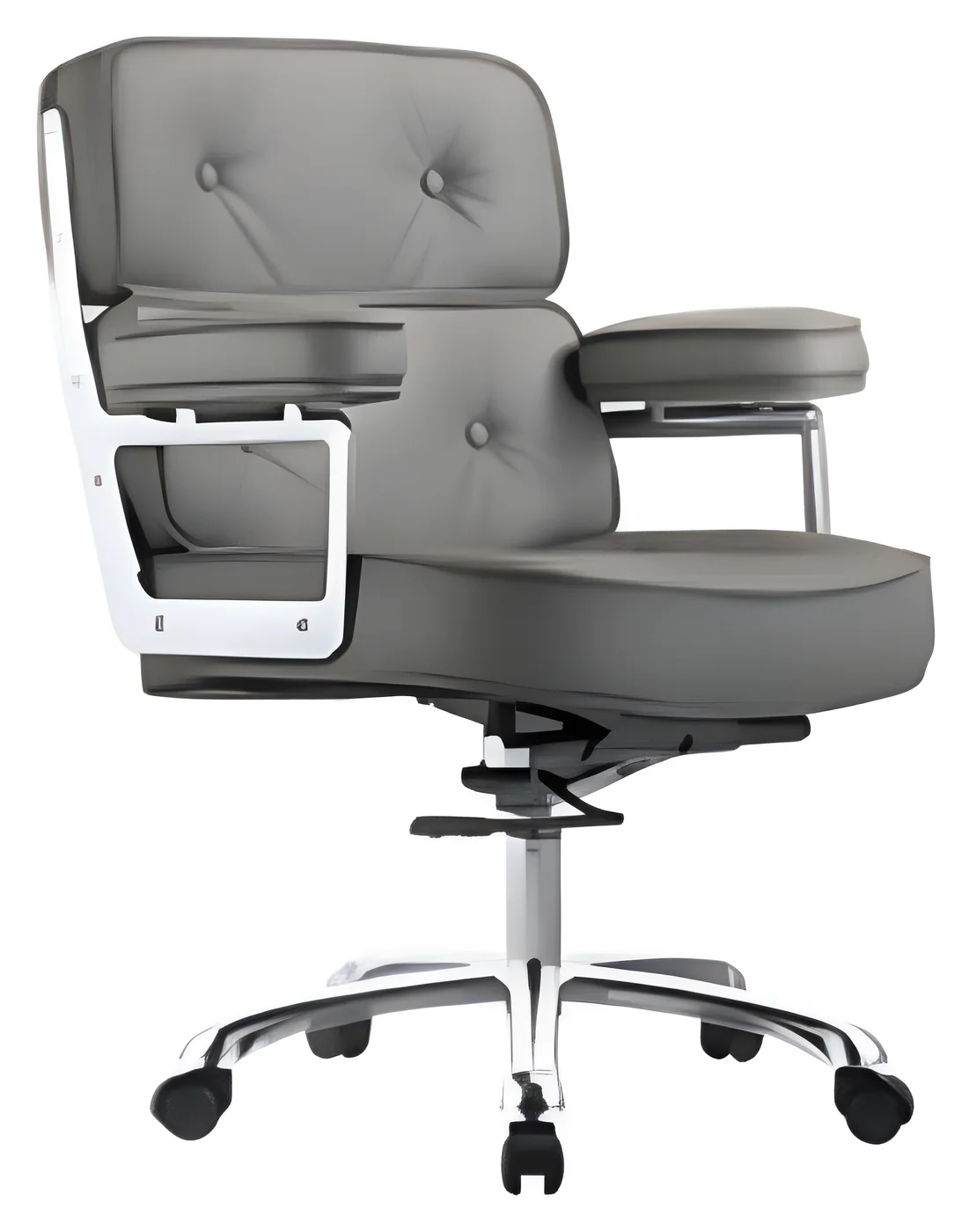 Medium back executive chair AM 3001B – PU leather