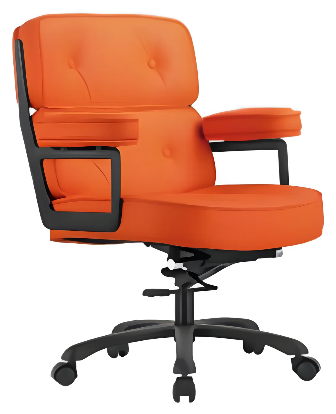 [AMBITION-AM-3001B-1] Fauteuil de direction AM 3001B-1 – dossier moyen, cuir PU