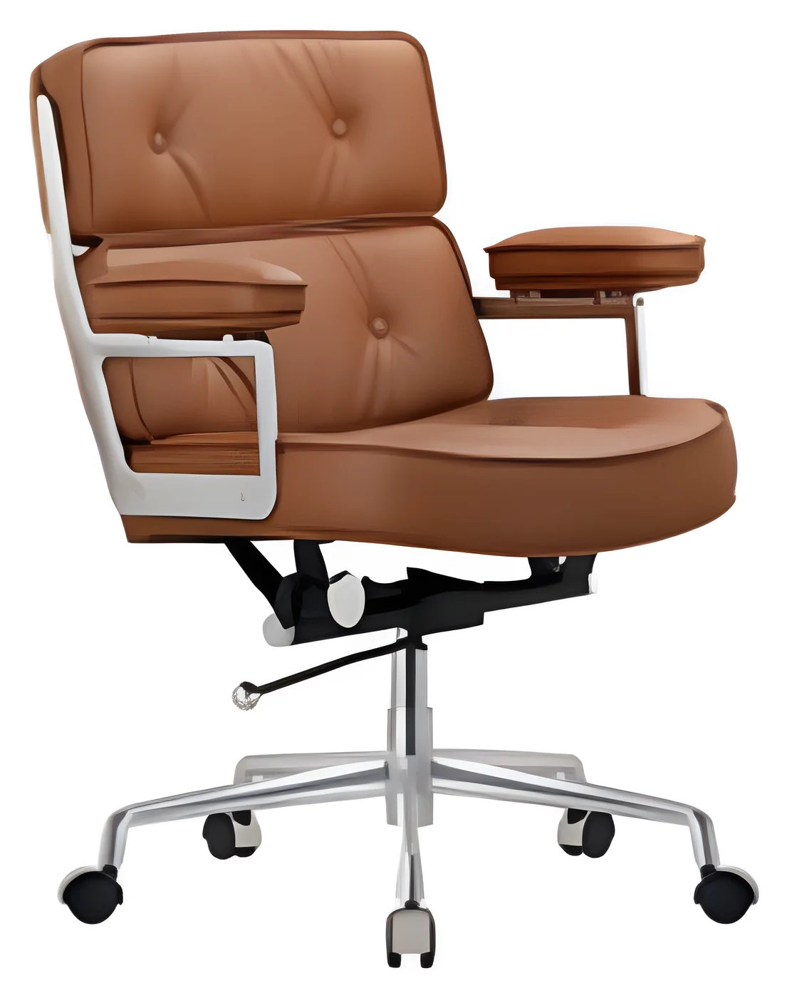[AMBITION-AM-3001B-2] Medium back executive chair AM 3001B-2 – PU leather