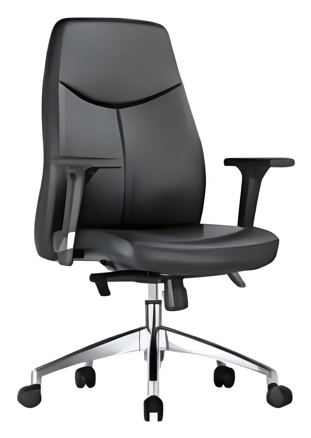 [AMBITION-AM-1706B] Medium back executive chair AM 1706B – PU leather
