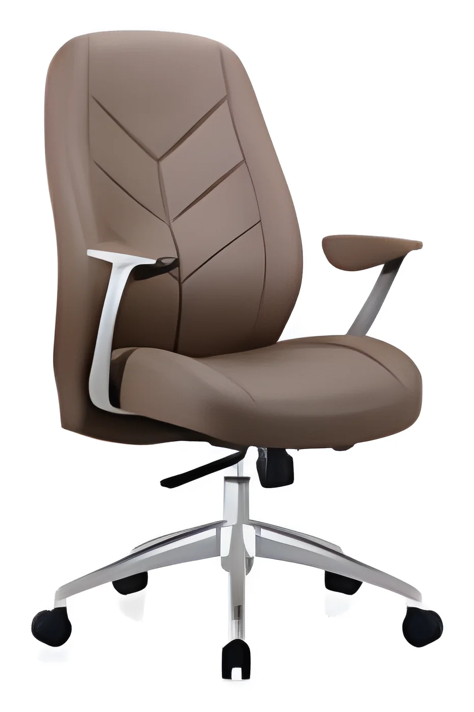 [AMBITION-AM-1612B] Medium back executive chair AM 1612B – PU leather
