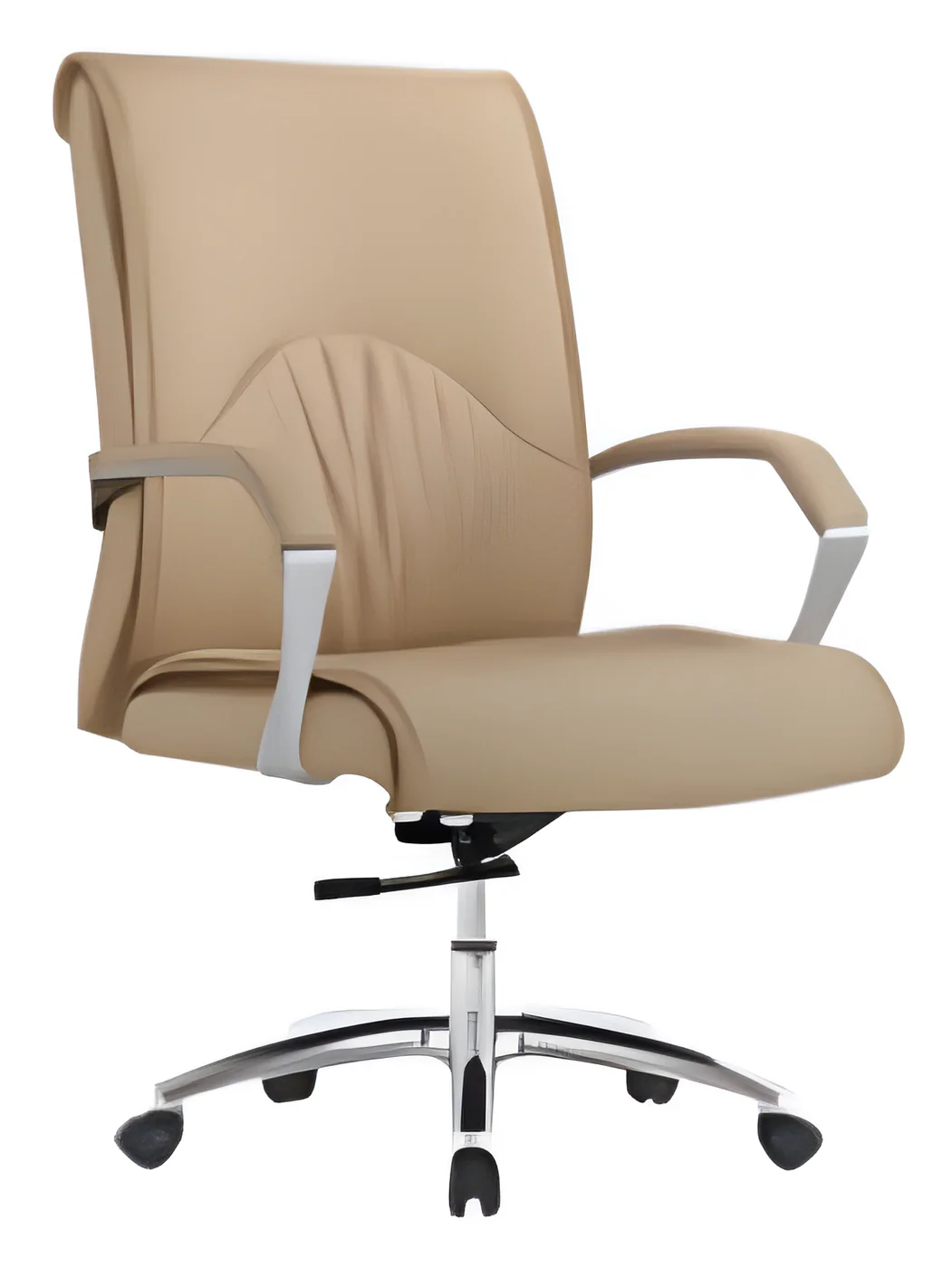[AMBITION-AM-6003B-1] Medium back executive chair AM 6003B-1 – PU leather