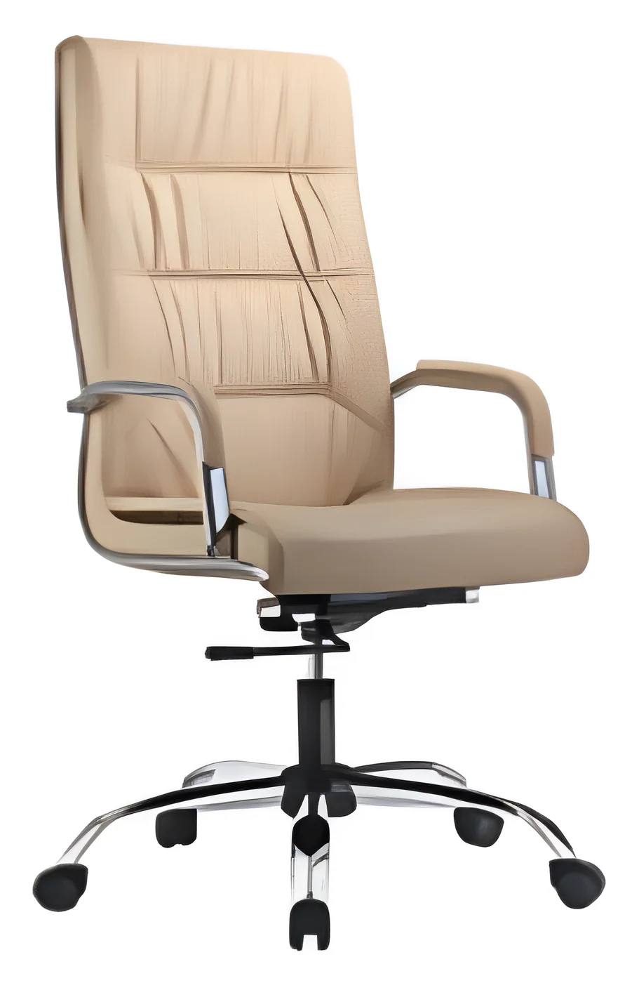 [AMBITION-AM-6007A] Fauteuil de direction AM 6007A – dossier haut, cuir PU