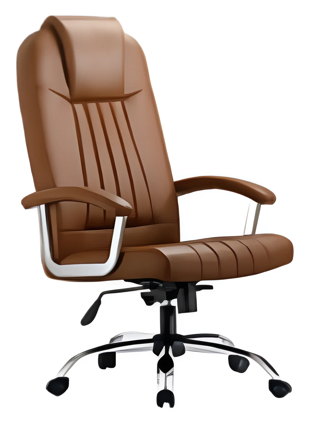 [AMBITION-AM-1322A] Fauteuil de direction AM 1322A – dossier haut, cuir PU