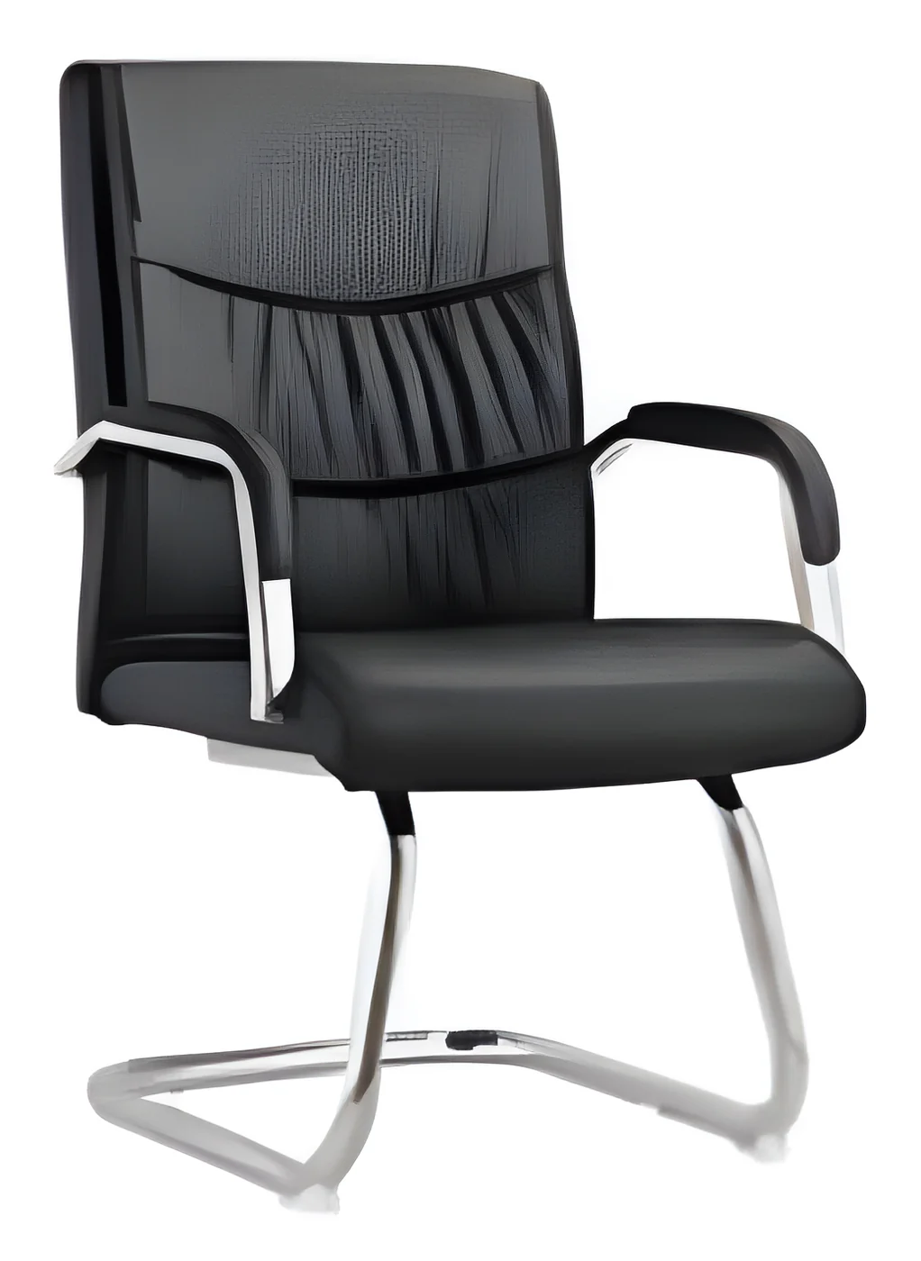 [AMBITION-AM-6034C] Visitor chair AM 6034C – cantilever base, PU leather