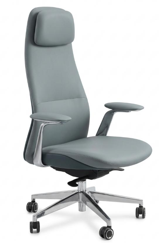 [AMBITION-AM-2623A-DEVANT27] Fauteuil de direction AM 2623A avec têtière réglable (Devant 270-29 / dos 270-10)