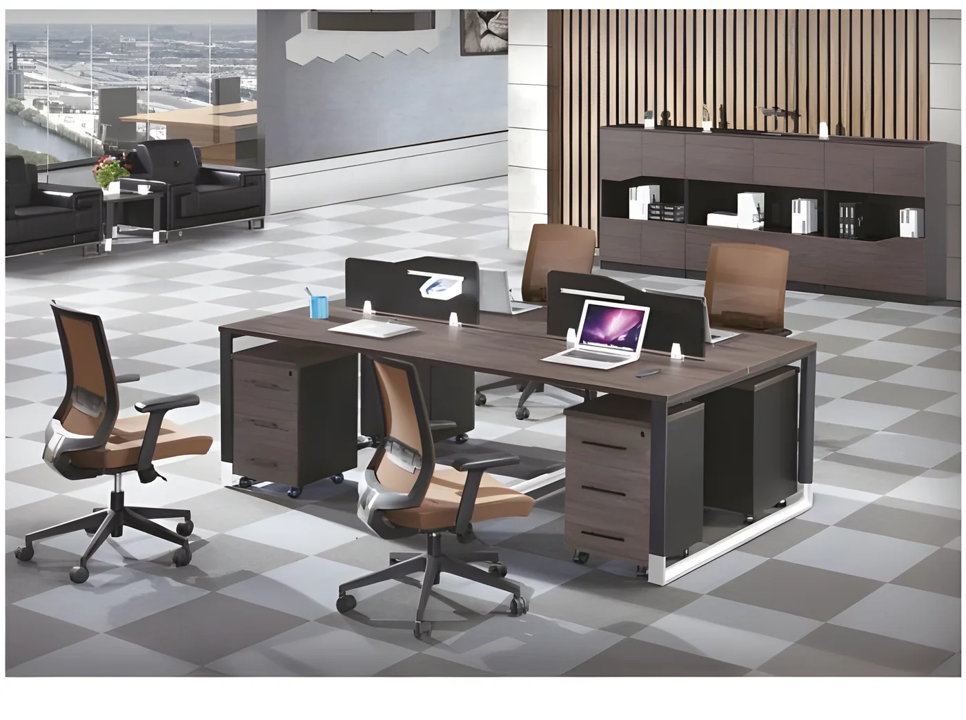 [LONGQI-KT-321] Poste de travail KT-321 – 2400 mm