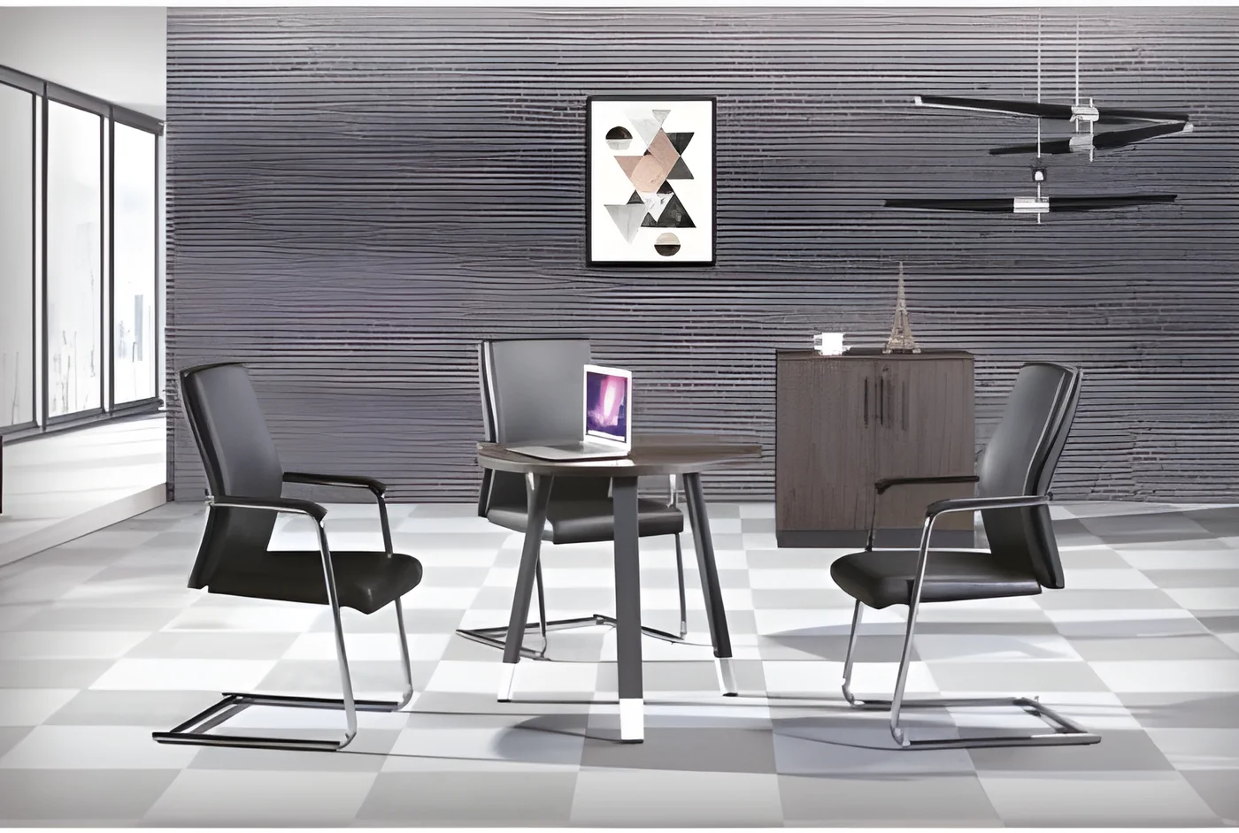 [LONGQI-KT-332] Negotiating table KT-332 – Ø800 mm
