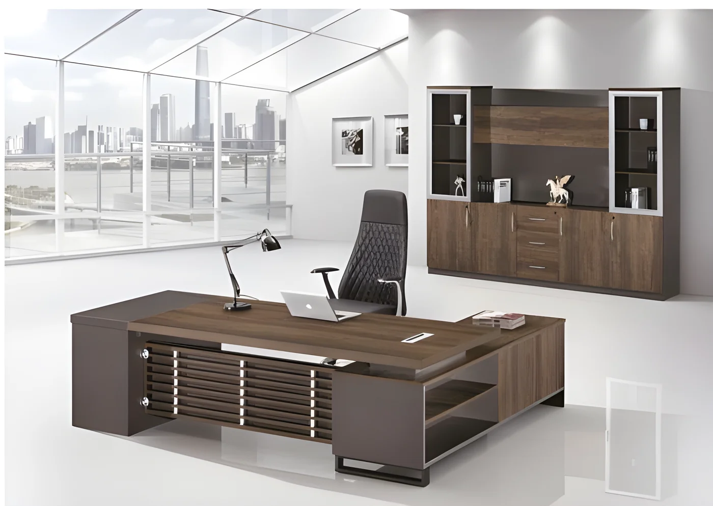Executive desk DK-102 – 2200 mm (2200 x 2000 x 750)