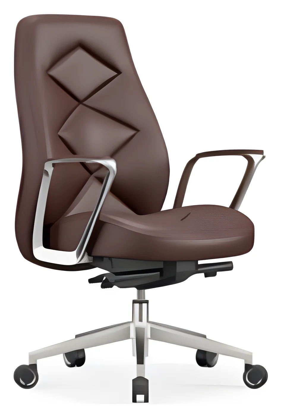 Medium back executive chair AM 2328B – PU leather