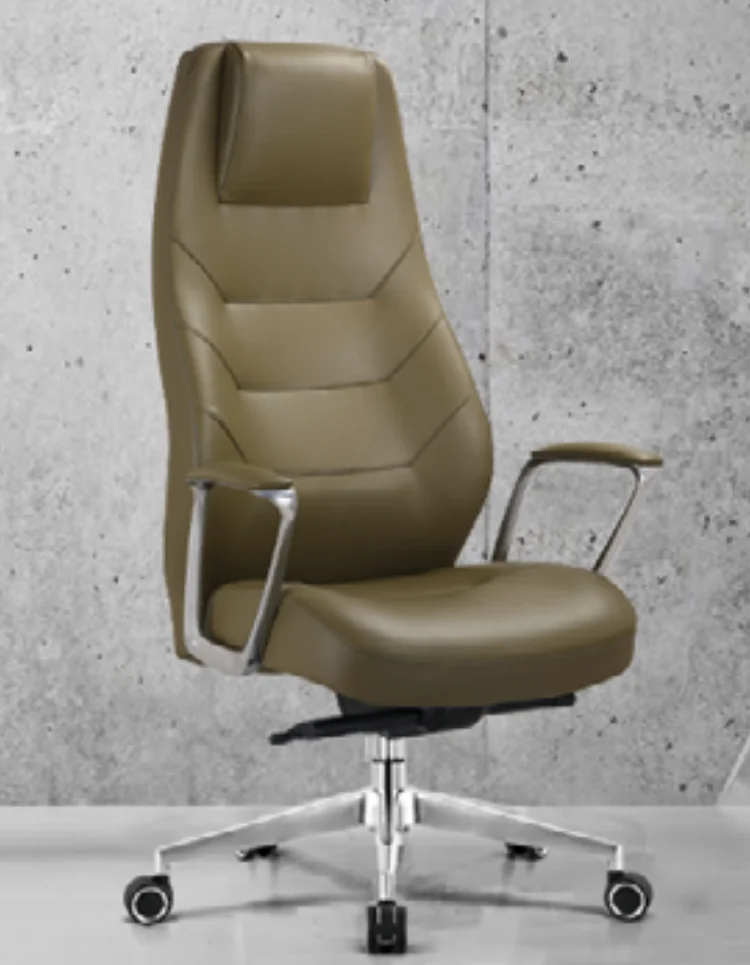 [AMBITION-AM-2327A] High back executive chair AM 2327A – PU leather, integrated headrest