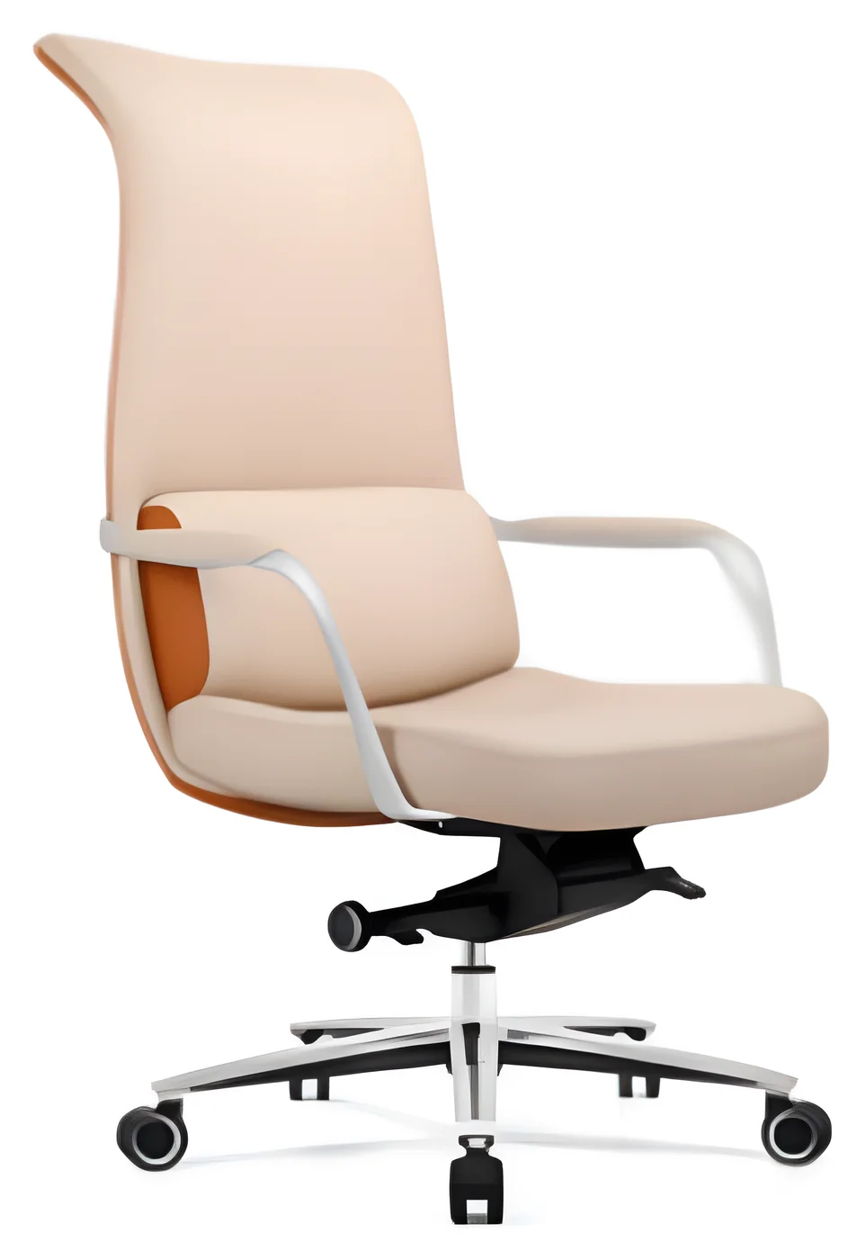 [AMBITION-AM-2307B] Medium back executive chair AM 2307B – PU leather