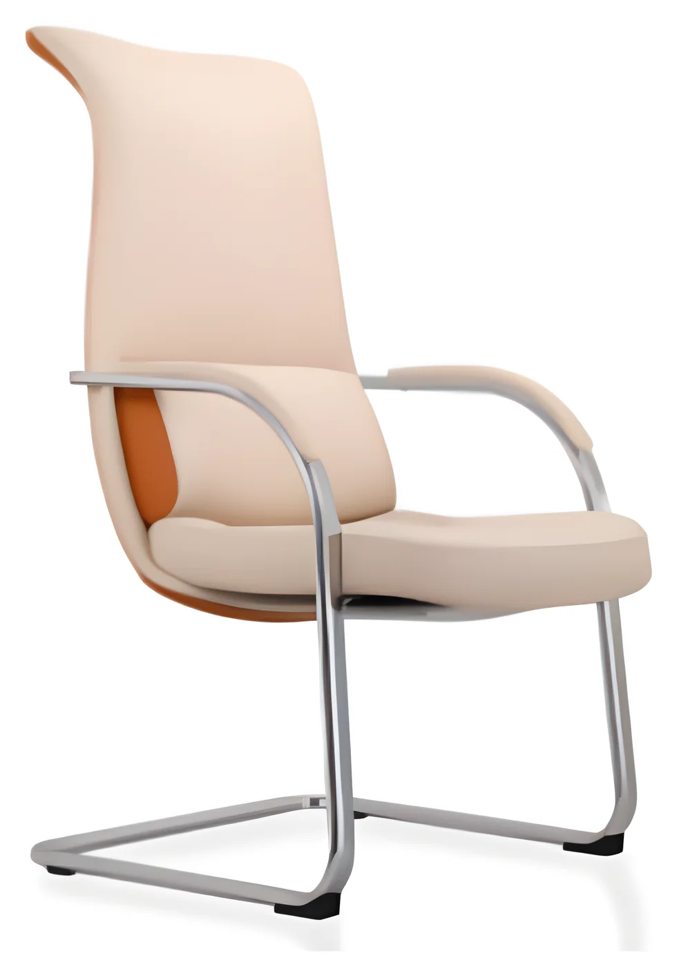 [AMBITION-AM-2307C] Visitor chair AM 2307C – cantilever base, PU leather