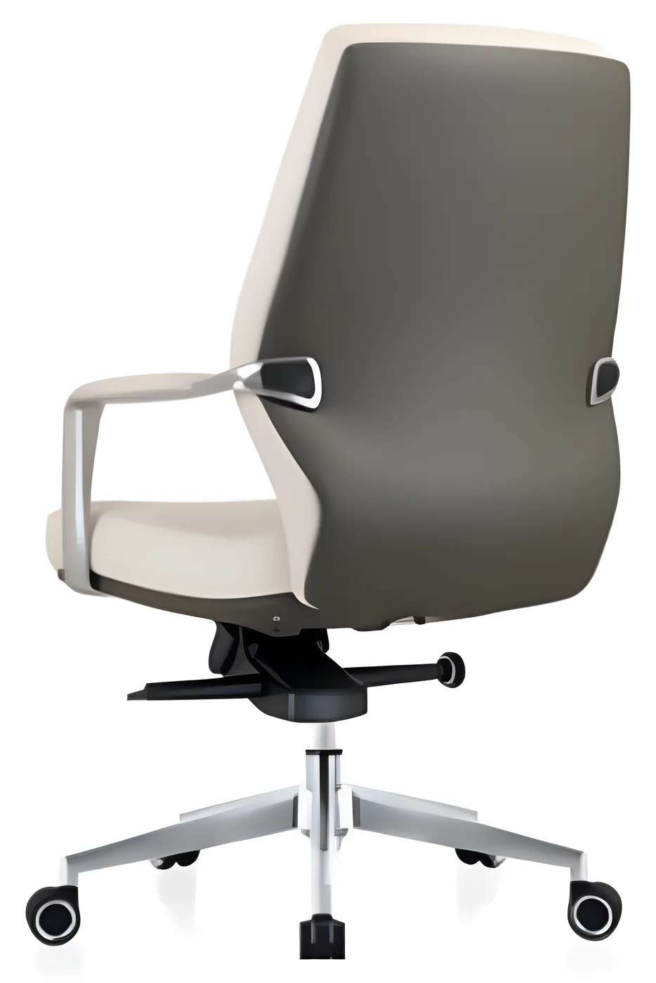 [AMBITION-AM-1711B] Medium back executive chair AM 1711B – PU leather