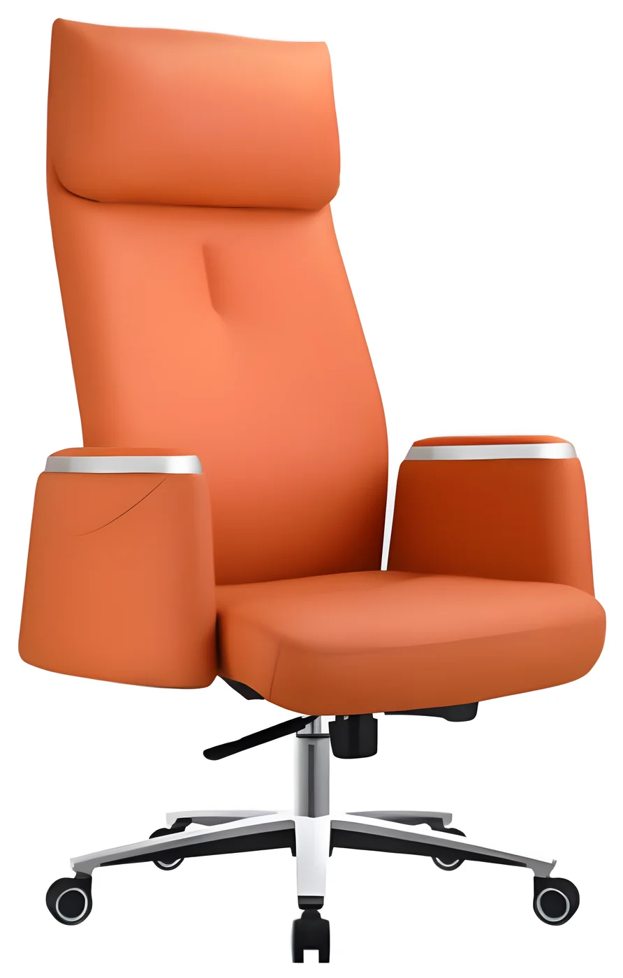 [AMBITION-AM-2325A] High back executive chair AM 2325A – PU leather, integrated headrest